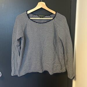 Eddie Bauer Striped Knit Sweater